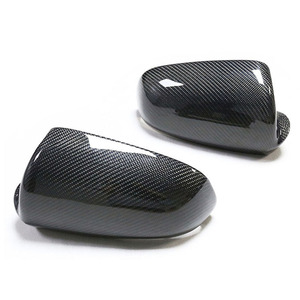 Cubierta protectora <span class=keywords><strong>de</strong></span> espejo <span class=keywords><strong>de</strong></span> coche modificado <span class=keywords><strong>de</strong></span> fibra <span class=keywords><strong>de</strong></span> carbono Real <span class=keywords><strong>de</strong></span> alta calidad espejo lateral adecuado para Audi A3 A4 A6L S6 B7 - Product Image 5