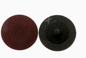 Disco de lijado de cambio rápido de Zirconia de 1,5 pulgadas con respaldo de gancho y bucle, muela abrasiva, disco de cambio rápido Rolloc - Product Image 2