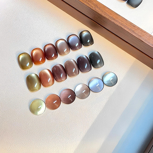 AILANUO Série de vernis à ongles gel œil de chat en écaille de tortue 6 couleurs, série de vernis à ongles gel œil de chat 15 ml, vernis à ongles gel œil de chat sans TPO, sans Hema, OEM ODM - Product Image 1