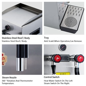 FEST-vaporizador de espuma de leche, proveedor comercial de China, Caldera de agua caliente comercial para restaurante, 10L, 2000W - Product Image 4