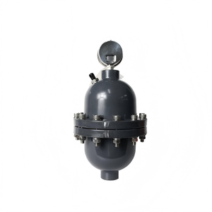 Amortisseur de pulsations pour milieux industriels, en PVC haute température, accumulateur de pression à membrane anti-pulsations - Product Image 3