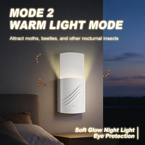 OEM İç Mekan Elektrikli Priz Tipi Sinek Tuzağı - LED UV Işıklı Sivrisinek ve Uçan Böcek Yapışkan Tuzağı - Product Image 5