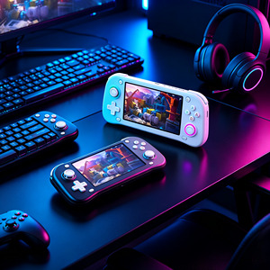 เครื่องเล่นเกมพกพา XF43 Retro รุ่นคลาสสิค ความจุ 64GB พร้อมเกมในตัว หน้าจอ IPS 4.3 นิ้ว ของขวัญสำหรับเด็กผู้ชาย สำหรับเล่นเกม PSP - Product Image 1
