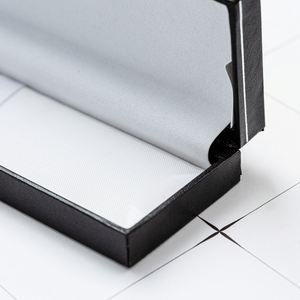 Wholesale Creative New Stationery <b>Pen</b> Box Universal Cardboard Simple Black Small Packaging With Custom Logo for Gift - Product Image 4