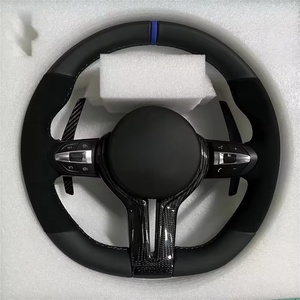 Volant complet en cuir suédé et fibre de carbone modifié M Sport pour <span class=keywords><strong>BMW</strong></span> X3 X4 X5 F10 F20 F30 F11 F44 F13 F15 F85 M6 - Product Image 4