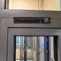 Ventana Moderna con Sistema de Vista Panorámica Integrado, Tipo Cortina Colgante, Insonorizada, Marco de Aleación de Aluminio Resistente, Garantía de 5 Años