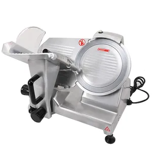 Máquina cortadora de jamón semiautomática, 250mm, 10 pulgadas, para alimentos, carne