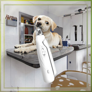 Grosir 2 in 1 gerinda kuku anjing elektrik dan tang gunting gerinda kuku cakar hewan peliharaan kucing - Product Image 6