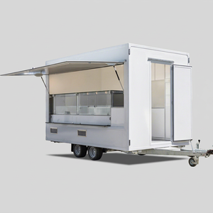 Camión de Comida Móvil de 4.8m con Carrocería de Aluminio, Eje Único Motorizado, Espacio de Preparación, Fregadero de 2 Compartimentos, Resistente a la Corrosión, Garantía de 2 Años - Product Image 1