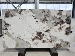 Luxury Wholesale Artificial Glass Marble Nano Crystal Glass Stone for Interior <strong>Countertop</strong> <strong>Vanity</strong> Top and Floor Nano Glass Slab - Product Image 1