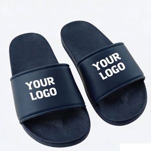 Ys68 Custom Design Slippers With Logo Men Printed Slippers PVC Footwear <b>Slides</b> Custom Logo Sandal Custom Slippers for Promo - Product Image 1