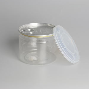 Envase <span class=keywords><strong>de</strong></span> Plástico <span class=keywords><strong>PET</strong></span> Transparente <span class=keywords><strong>de</strong></span> 1 Litro y 0.6 Kilos con Tapa Fácil <span class=keywords><strong>de</strong></span> Abrir, Redondo <span class=keywords><strong>de</strong></span> 16 Onzas para Comida <span class=keywords><strong>de</strong></span> Mascotas (Perros, Gatos, Aves) - Product Image 1