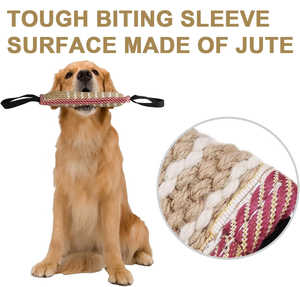 Jouet interactif pour chien, bâton de morsure en tissu résistant aux déchirures, coussin de morsure pour l'entraînement des chiens berger allemand - Product Image 3