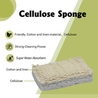 Éponge en coton, lin, cellulose, éponge en pâte à papier, éponge naturelle pour la vaisselle, éponge écologique pour la cuisine