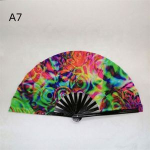 Ventilador de mano plegable grande personalizado chino de sandía de 13 pulgadas, superventas 2025 para eventos - Product Image 4