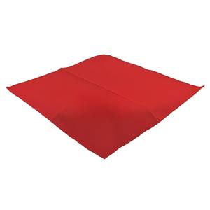 CENTRO DE MESA CHOU 90X90CM COLOR ROJO LISO 100% ALGODÓN - Product Image 1