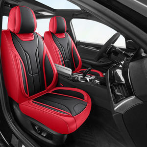 Coussin de siège de voiture en cuir <span class=keywords><strong>360</strong></span> ° entièrement fermé à cinq places Siège sédentaire général Quatre saisons Aide à réduire la fatigue transfrontalière - Product Image 1