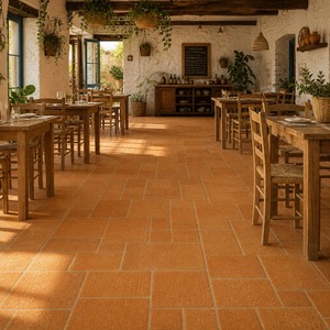 Piastrelle in Arenaria Anticata Beige Caldo, <span class=keywords><strong>Mattonelle</strong></span> Rustiche per Decorazione di Cortili, Terrazze e Giardini - Product Image 2