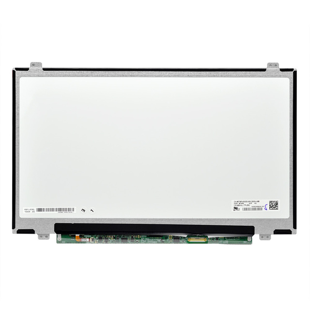 HB140WX1-301 NT140WHM-N31 N140BGE-E43 B140XTN03.2 B140XTN02.D B140XTN02.4 Laptop LED Screen 14.0 Slim 30 Pin Glossy