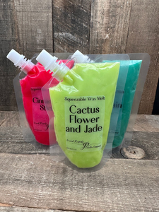 LANJO Cire de soja en gelée colorée personnalisée à marque privée, prête à l'emploi, en forme de bouteille à presser, parfumée, pour la décoration intérieure - Product Image 6