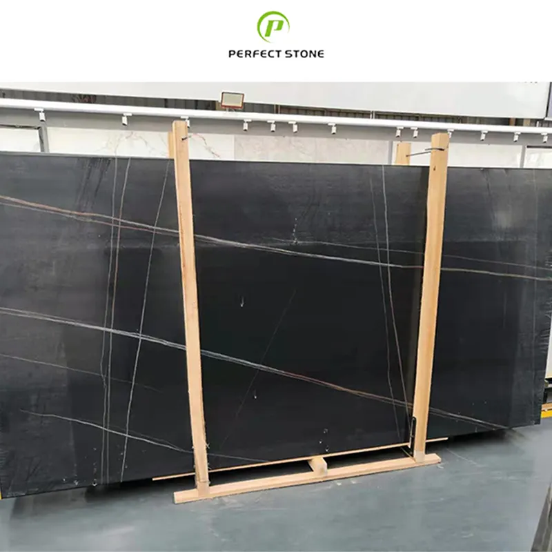 3200*1600*15 Sintered Stone Slab Black Sintered Stone