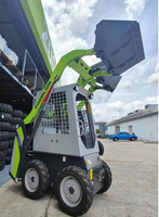 Máquina de movimiento de tierras bien recibida 0.18m3 Mini MINICARGADORA ZS030R Precio bajo a la venta