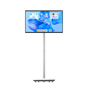 Téléviseur intelligent portable sans fil de 24/27/32 pouces, moniteur Android avec batterie intégrée de 10 heures, écran tactile LCD - Product Image 1