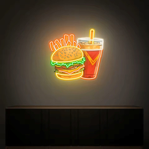 Cửa hàng UV in logo kinh doanh LED chiếu sáng lên dấu hiệu treo tường trang trí Acrylic vật liệu tường chiếu sáng cho cửa hàng tường trang trí nội thất - Product Image 4