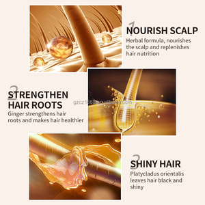 Tiên tiến bán buôn hữu cơ tự nhiên sản phẩm tóc chống rụng tóc loạt gừng tóc Gel 2-in-1 điều trị tăng trưởng tóc cho tất cả tóc - Product Image 5