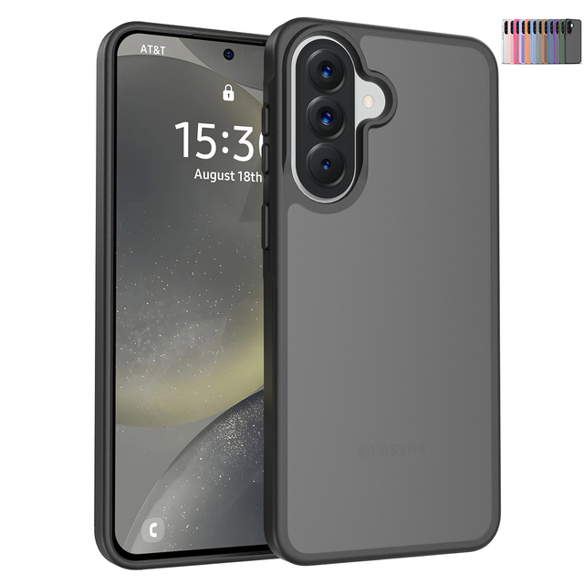 For Samsung Galaxy A57 5G Case Translucent Frosted Skin Feel Anti-Scratch TPU+PC Shockproof Mobile Phone Covers for Samsung A57