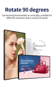 Pantalla Digital LCD de 110 Pulgadas 4K a Todo Color para Montaje en Pared Interior, Sin Función Táctil, para Estaciones, Hospitales y Servicios Públicos - Product Image 2