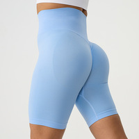 Pantalones Cortos de Yoga PASUXI, Cintura Alta, Cinco Puntos, Leggings Deportivos, Levanta Glúteos, para Gimnasio y Entrenamiento