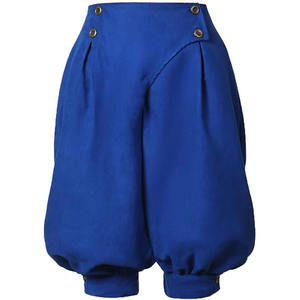 Disfraz <span class=keywords><strong>de</strong></span> <span class=keywords><strong>Campesina</strong></span> Jinete, Pantalones Bombachos Medievales para Mujer, Pantalones Pirata, Disfraz <span class=keywords><strong>de</strong></span> Cosplay Vikingo Renacentista - Product Image 6