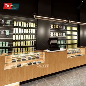 ที่วางโชว์ยาสูบแบบไม้สำหรับโชว์เสื้อผ้าดีไซน์ทันสมัย - Product Image 5