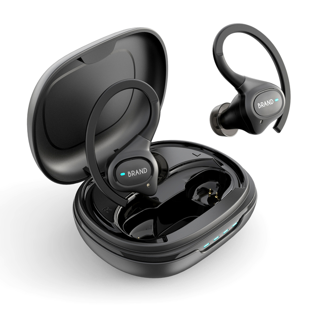New Wireless Earbuds Waterproof IPX7 Sport TWS Bluetooth Earphone HiFi Stereo Earbuds Headphones Earphones