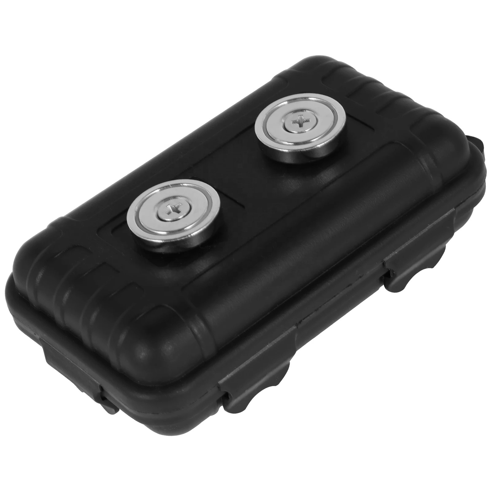 Magnetic Hide-A-Key Holder – Large Magnet For Car, Locker, Or Outdoor Hiding (Holds 2 Keys)