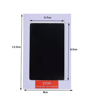 Kit de Huellas de Manos y Pies para Bebés Recién Nacidos con Almohadillas de Tinta Seguras y Marco para Pintar, Recuerdo para Niños Pequeños, Regalo para Baby Shower - Product Image 6