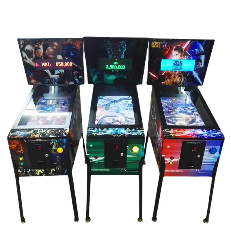 Máquina de juegos de Arcade retro para adultos, tamaño completo, 4K, pantalla HD de 43 pulgadas, máquina de pinball virtual