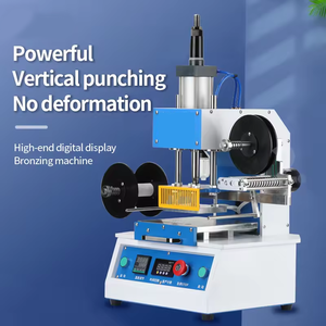 Goldfolie Automatische digitale Leder Holz PVC Logo Stempel folie Drucker maschine - Product Image 6