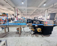 Machine d'emballage horizontale à film inférieur avec alimentation par film, 3 servomoteurs, scellage alternatif pour sacs plastiques