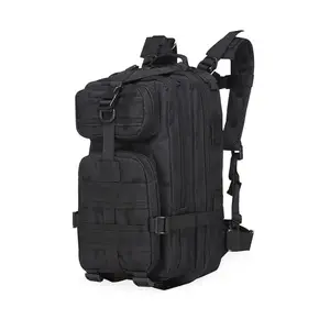 Мужской штурмовой тактический рюкзак, черный рюкзак для треккинга и охоты, 25 л, Прямая поставка, 800D