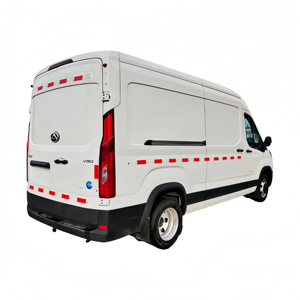 Camioneta Refrigerada Pequeña Tipo Van, Camión Aislado Pequeño, Vehículo de Transporte de Alimentos y Productos Congelados con Placa Azul, Fabricante Original - Product Image 4