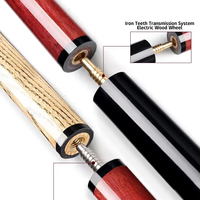 Queues de billard 3/4 de haute qualité avec fût en fibre de carbone et joint Uni-Lock, pointe de 9,5-12,5 mm – Offre Spéciale