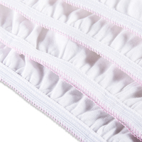 Sous-vêtement de maternité 100% coton, culotte jetable d'hôpital, sous-vêtement EO pour femmes adultes, tricoté uni teint 90gsm