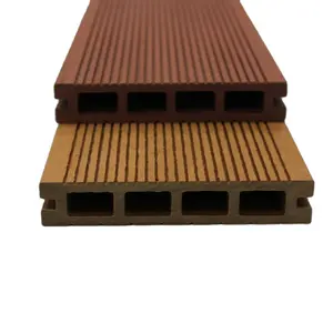 OSK eco-friendly waterproof outdoor wood plastic composite WPC flooring,WPC decking