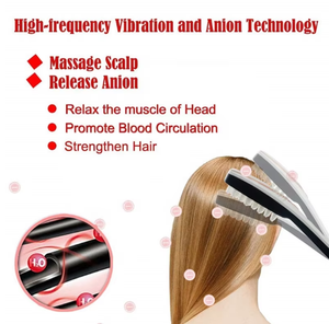 Brosse <span class=keywords><strong>à</strong></span> <span class=keywords><strong>cheveux</strong></span> de haute qualité pour le cuir chevelu, mini lisseur, peigne de massage flexible en plastique pour le soin des <span class=keywords><strong>cheveux</strong></span>, cadeaux de fête - Product Image 2