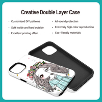 Vente en gros de coques de téléphone personnalisées de haute qualité pour les modèles 12 13 14 15 16 17 18 Pro Max, coque de téléphone 3D vierge pour sublimation