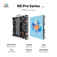 Module d'écran LED couleur Ningshine P1.95, panneau LED pour centre commercial, scène, événement, toile de fond, location, mur vidéo