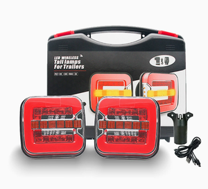<span class=keywords><strong>Feux</strong></span> <span class=keywords><strong>arrière</strong></span> de <span class=keywords><strong>remorque</strong></span> <span class=keywords><strong>sans</strong></span> <span class=keywords><strong>fil</strong></span> à LED et <span class=keywords><strong>feux</strong></span> de voiture avec montage magnétique 12V Modèles les plus vendus en Europe et en Amérique - Product Image 1