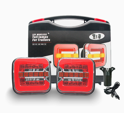 LED Wireless Trailer Taillights & Car Lights with Magnetic Mounting 12V European American Best-Selling Models